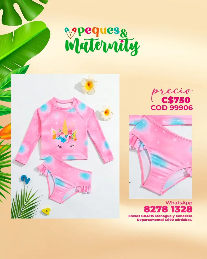 Conjunto De Unicornio 2 pieza