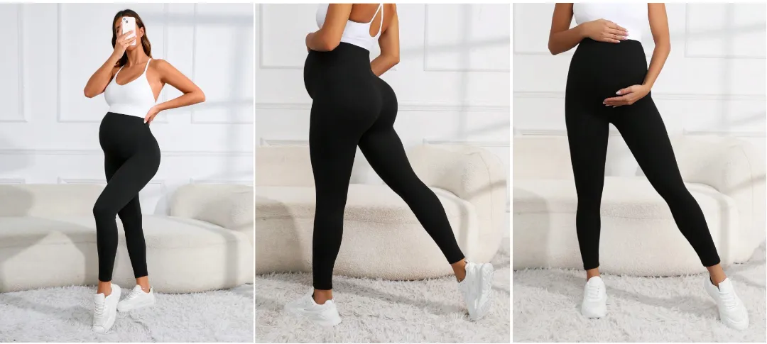 Yoga Basic Maternidad Leggings cintura cintura