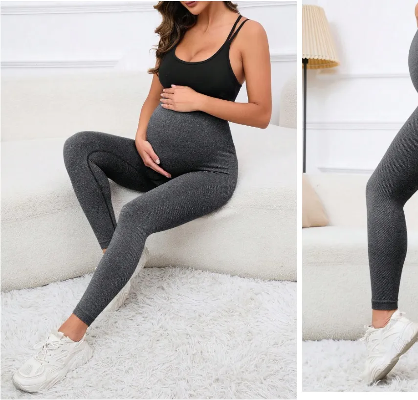 Leggings color gris oscuro