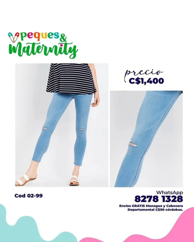 Jegging celeste Cod 02-99