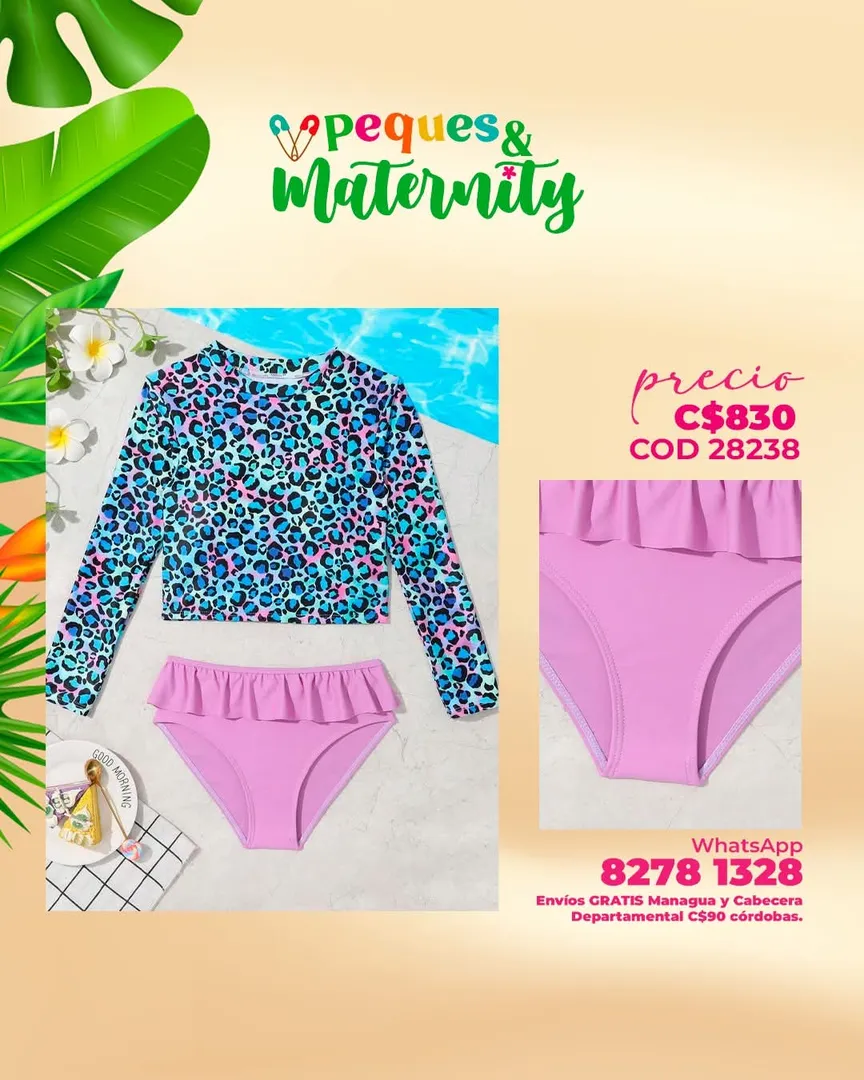 Traje De Baño De Leopardo